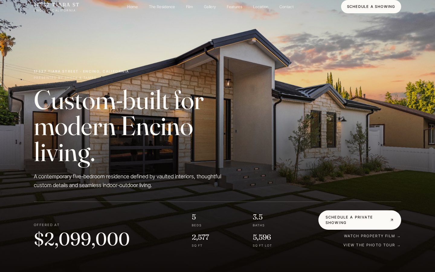 17337 Tiara property website